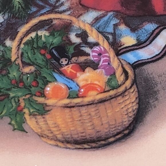 VTG Avon 1982 Christmas Plate 2nd Edition Christmas Memories Keeping Christmas - Picture 9 of 10